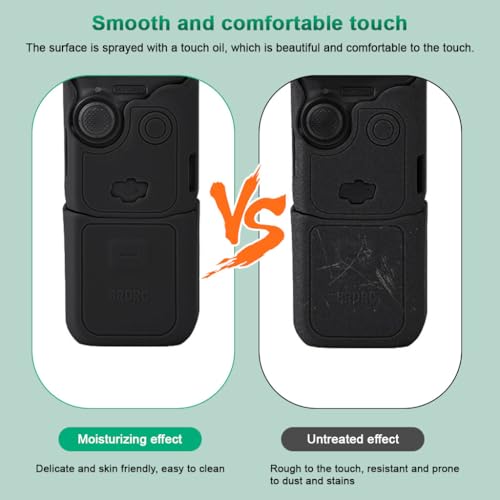ZORBES® Silicone Protective Case for DJI OSMO Pocket 3, Protective Cover Handheld Gimbal Action Camera Accessories, Full Protection, Camera Lens Cover, Osmo Pocket 3 Accessories Protector ZORBES® Silicone Protective Case for DJI OSMO Pocket 3, Protective Cover Handheld Gimbal Action Camera Accessories, Full Protection, Camera Lens Cover, Osmo Pocket 3 Accessories Protector